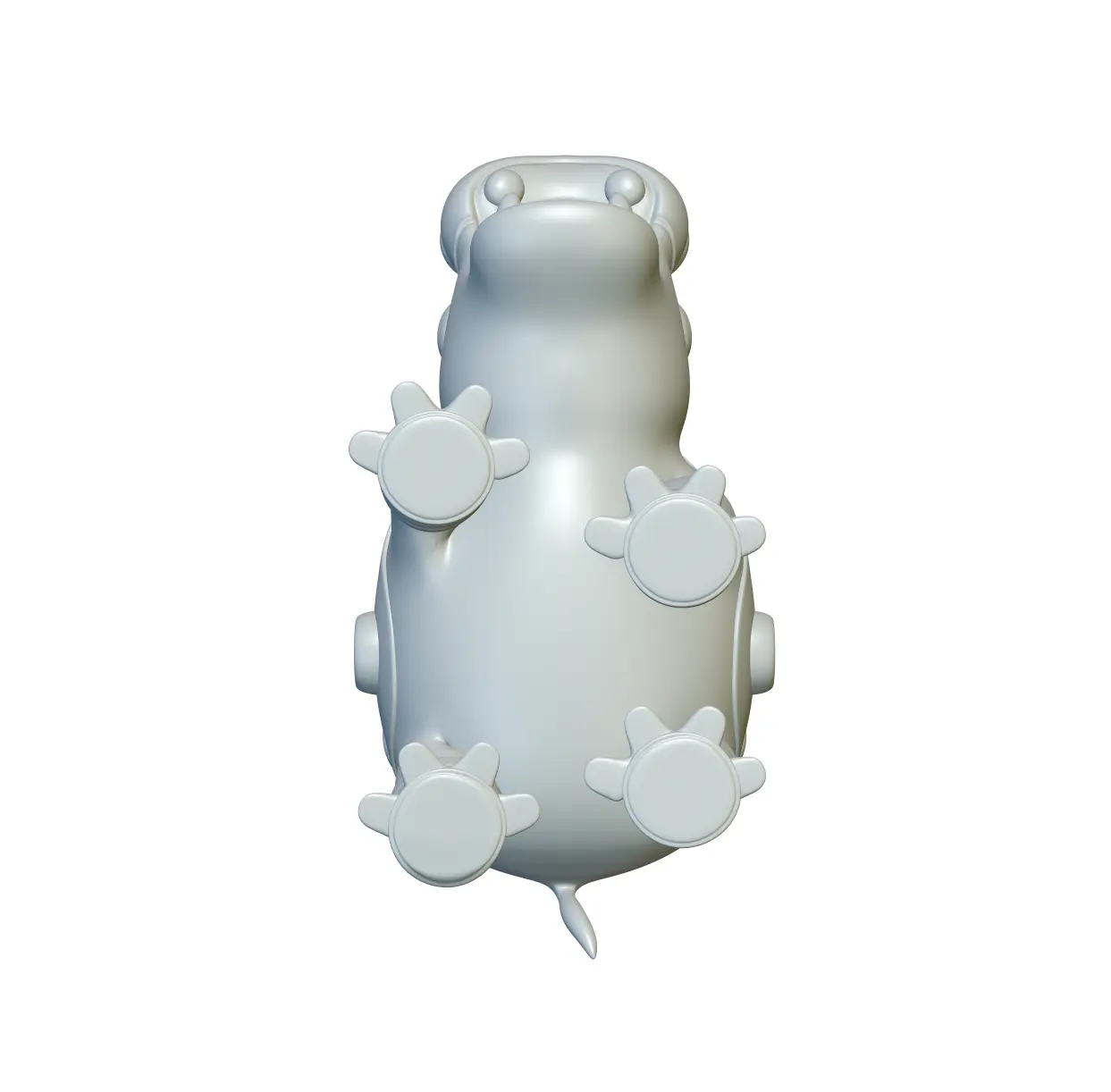 Pokemon Hippowdon #450 - Ready for 3D Printing!
