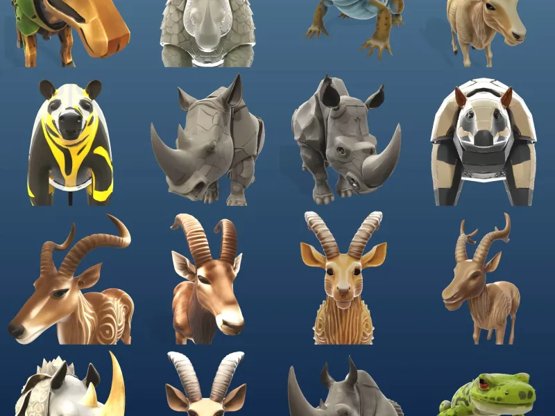 Safari Guardians: Mythical Animal Collection