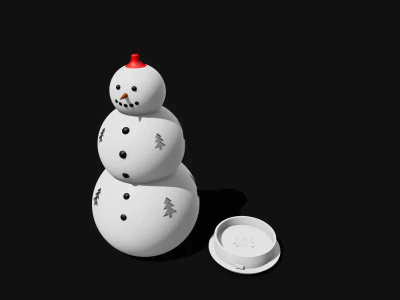 Snowman Bauble
