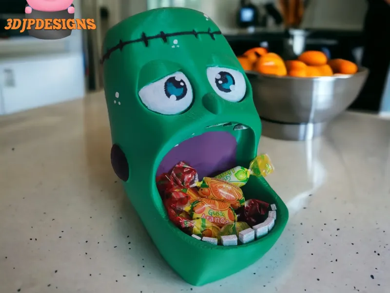 FRANKENSTEIN CANDY CONTAINER