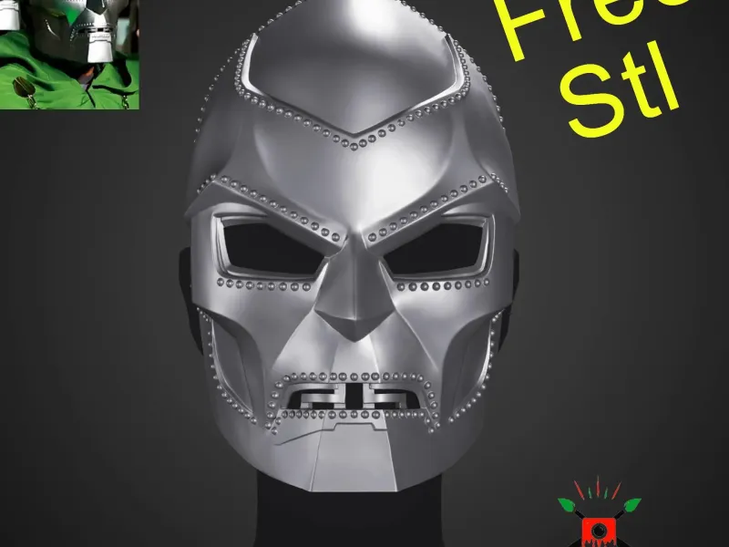 Dr Doom Masker - Marvel Doctor Doom Helm voor Cosplay