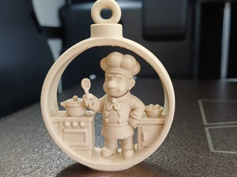Festive Chef Ornament – Holiday Kitchen Magic