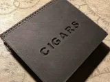 Print-in-place Cigars Box with fabric hinge and easy lock-1