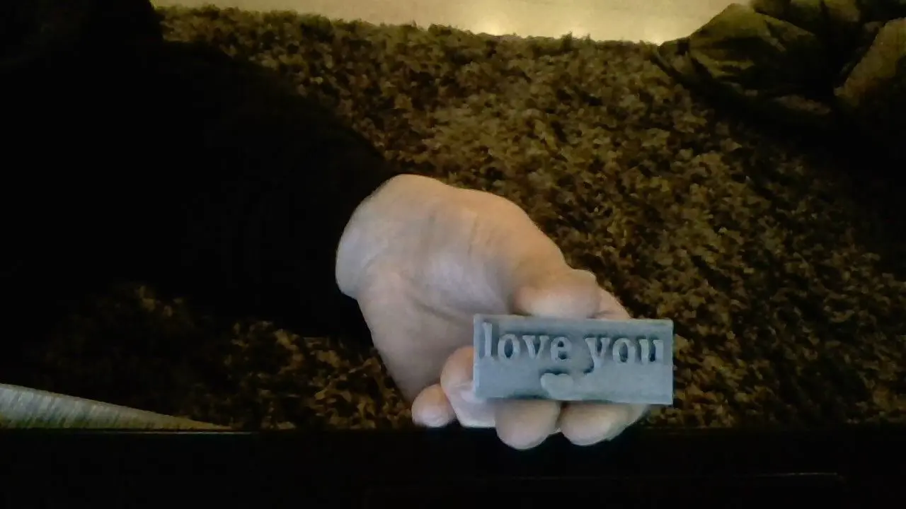 love you met een hartje er onder