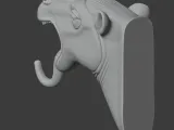 Camel Head Wall Hanger Coat and Key Holder Hook-1