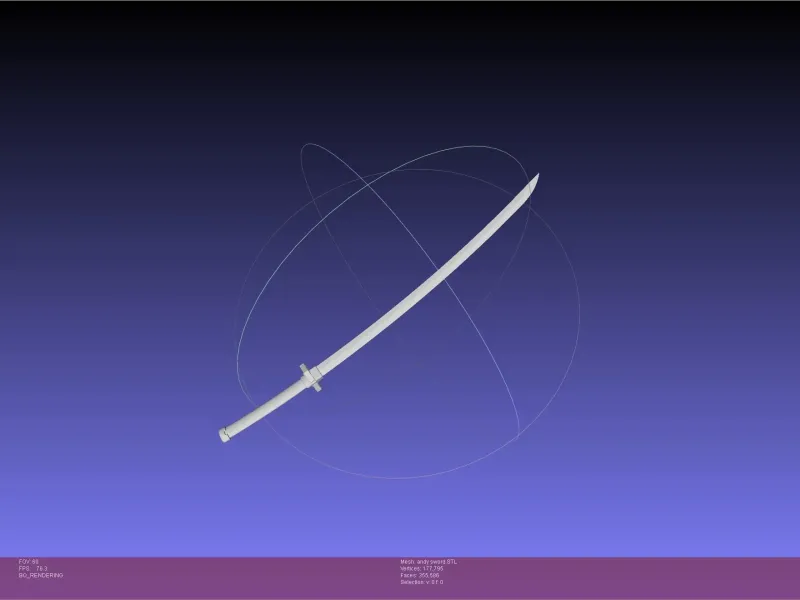 Undead Unluck Andy Sword Assembly