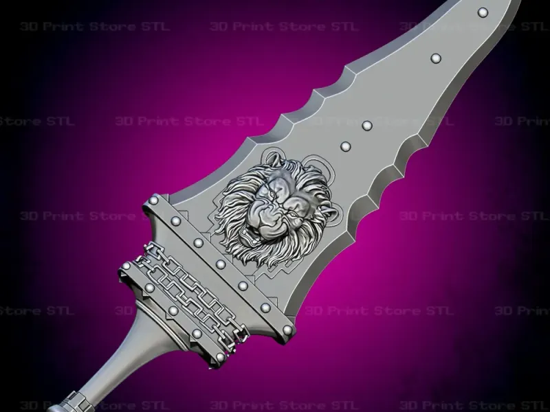 Beastbain Blade Cosplay Nier Automata - STL File