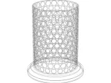 Plastic Organizer Round Holder 7 cm-3