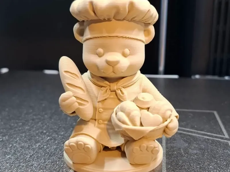ほっこりパン屋のクマ – 可愛いベーカリーフィギュア