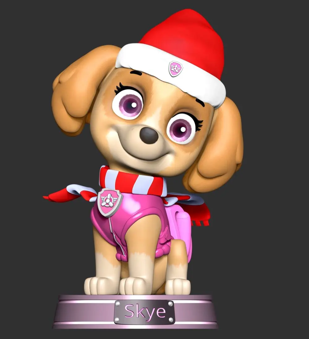 Skye Navidad - Paw Patrol