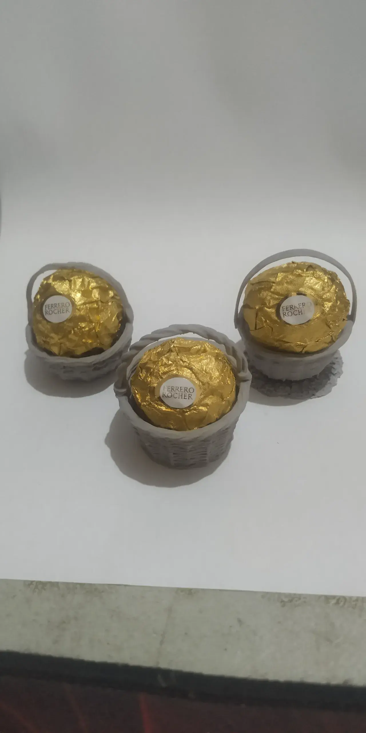 Easter baskets Ferrero Rocher