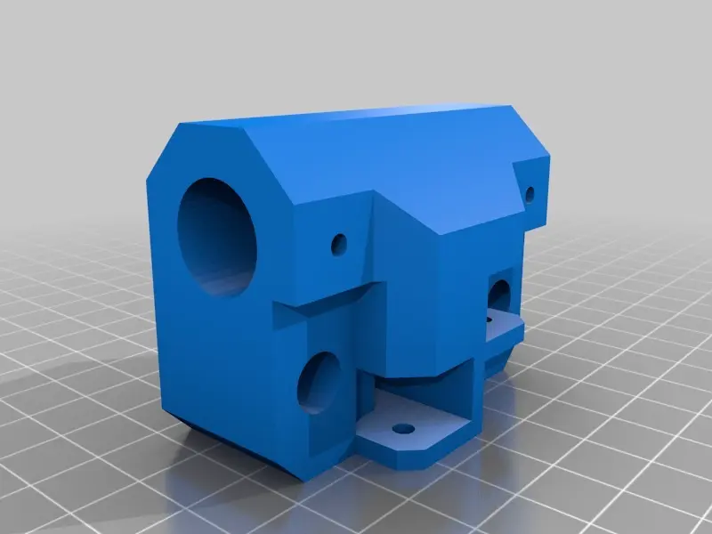 MK8 X carriage for uncrossed belt CoreXY printer