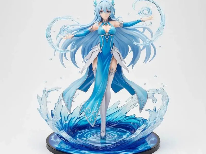 Water element magician girl