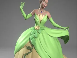 Tiana Princess Figure