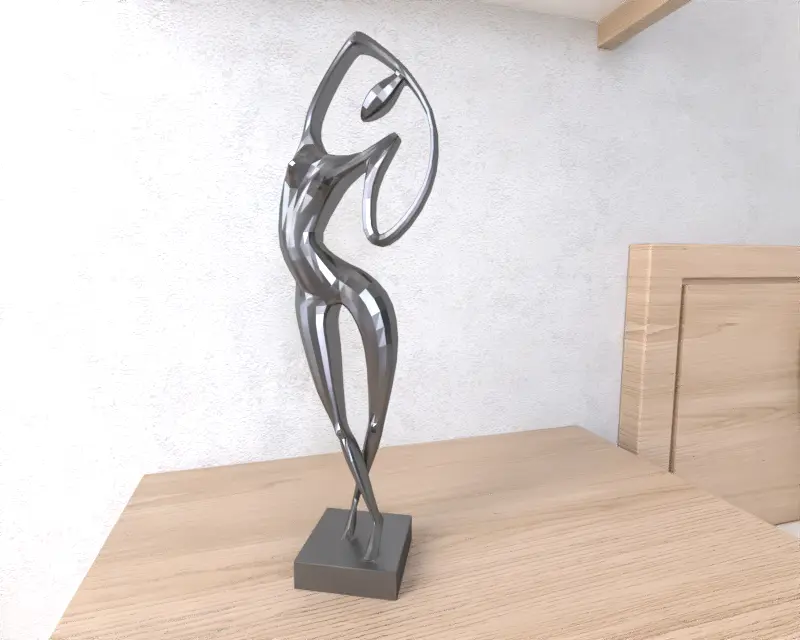 Abstract Human Sculpture