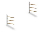 Modular board rack (surf, SUP, wing, ski...) wall mounted-7