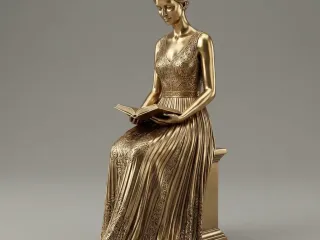 Woman Reading A Book 3