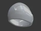Full-Face Motorcycle Helmet – 3D Printable-2