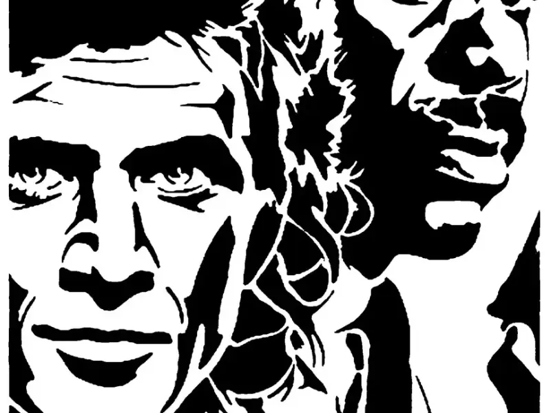 Lethal Weapon stencil
