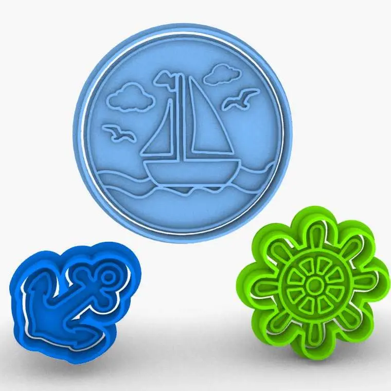 Cookie Cutter, Sailor ,Polymer Clay Cutters