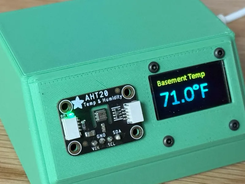 Microcontroller Desktop Enclosure