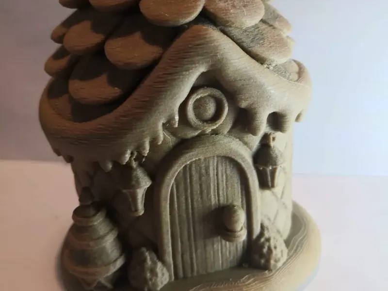 Fairy House Christmas Cone