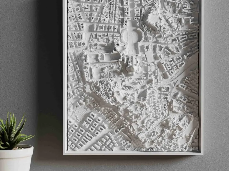 3D MODEL VAN HET VATICAAN, VATICAANSTAD