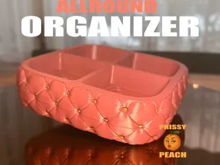 AESTHETIC Quilted Square Allround Organizer