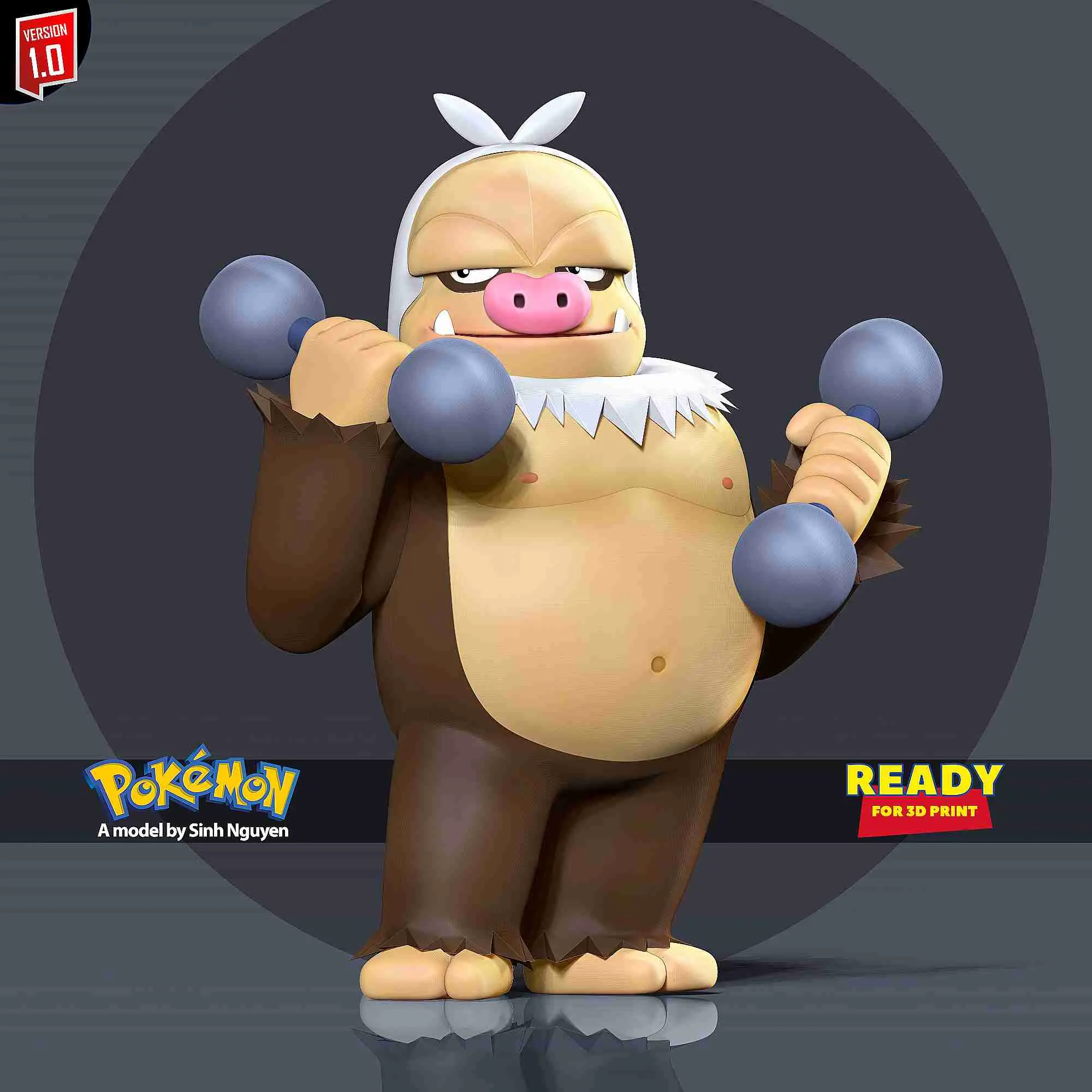 Slaking - Pokemon Fanart