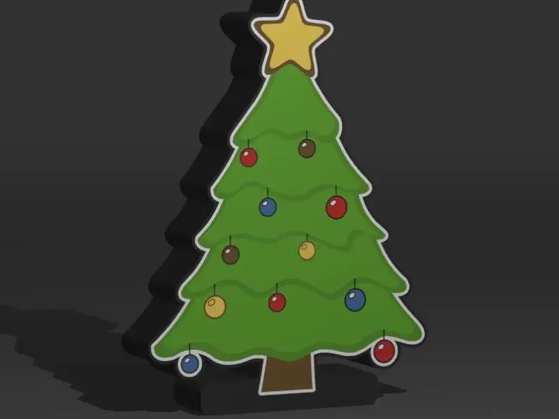Christmas Tree Lightbox