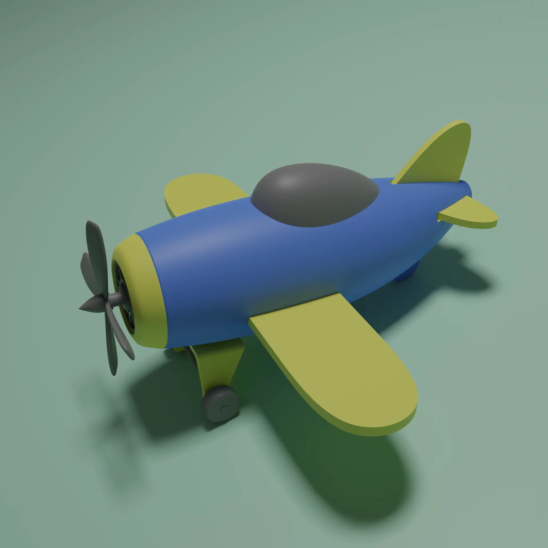Airplane Kit card