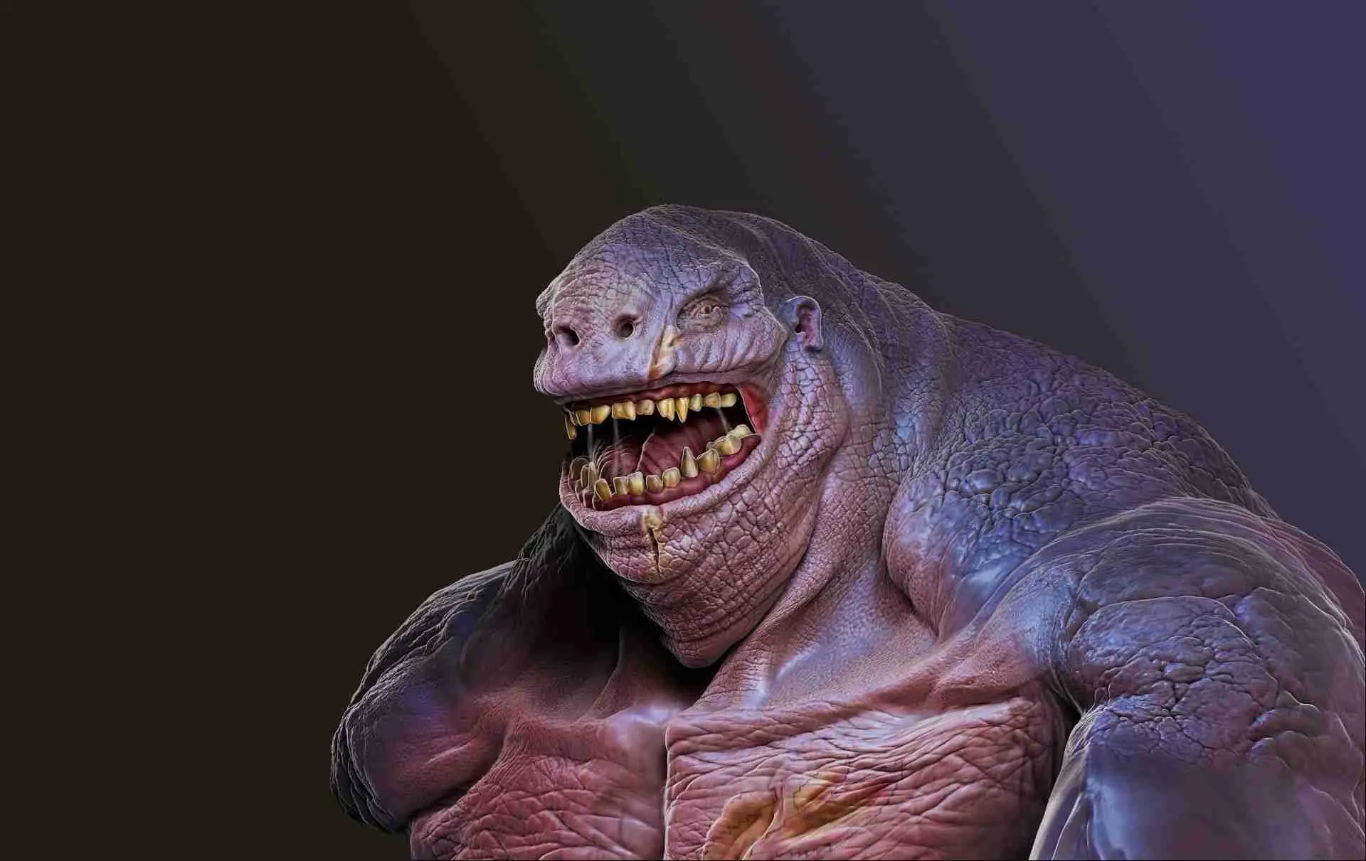 Cave Troll 3D print model