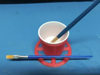 Dixie cup holder