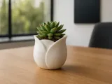 MACETE EN FORMA DE ROSA-2