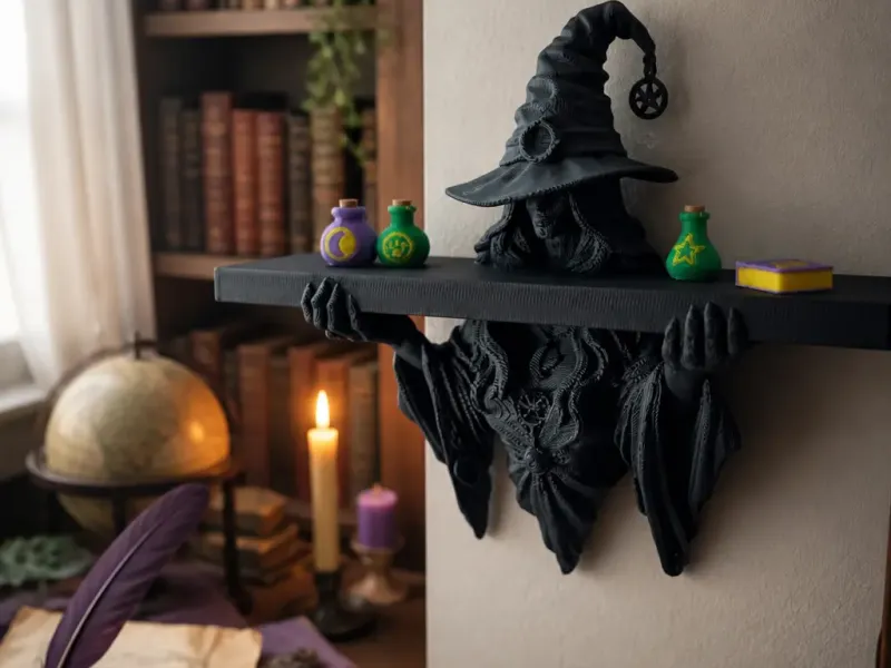 Heksenplank - Betoverend decoratief wandrek