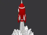 rocket 2 part display-2