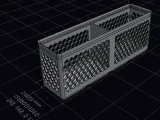 Gridfinity 4x1 (Subdivided 2x1)-5