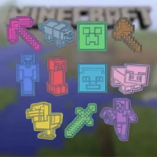 MINECRAFT CORTANTE DE GALLETAS