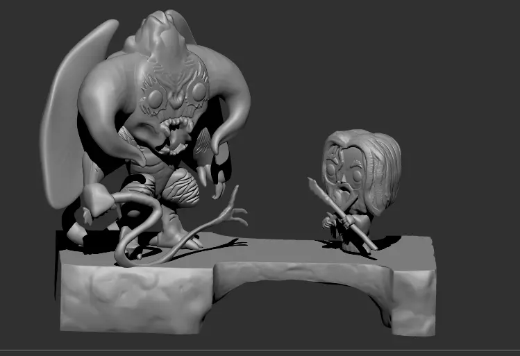 Diorama Gandalf y Balrog