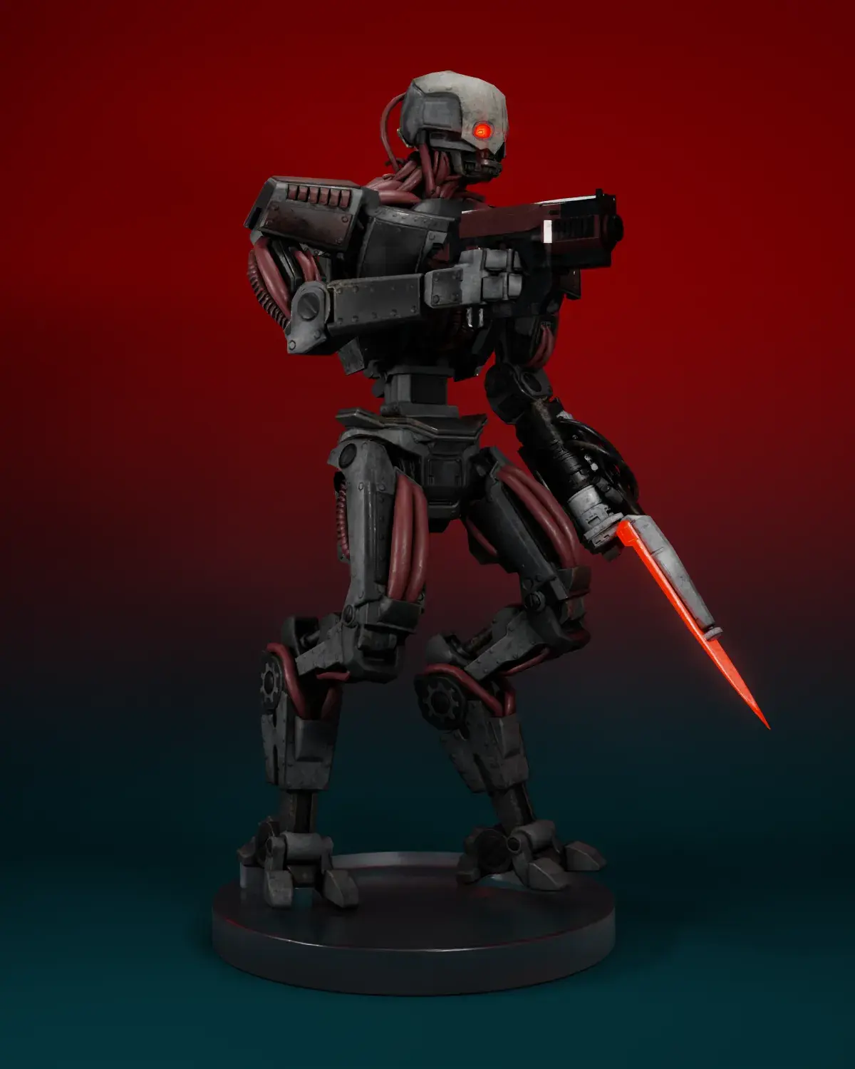 AUTOMATON COMMANDER | HELLDIVER 2 | 3D PRINTABLE FIGURINE