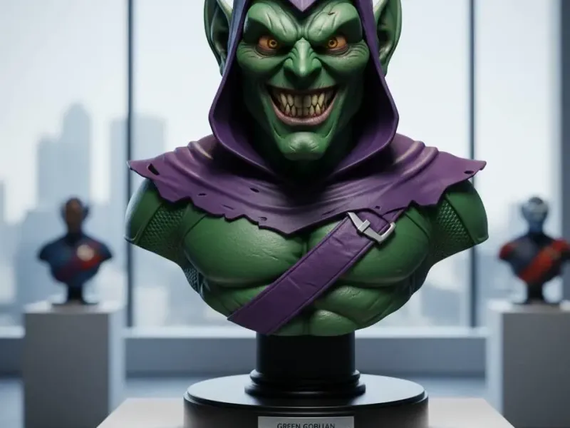 Busto Duende Verde