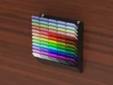 Wall Mounted Filament Swatch System - Cards + 60 Slot Holder-0