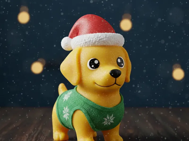 Festive Puppy