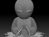 Knitted Deadpool (Knitting Himself)-4