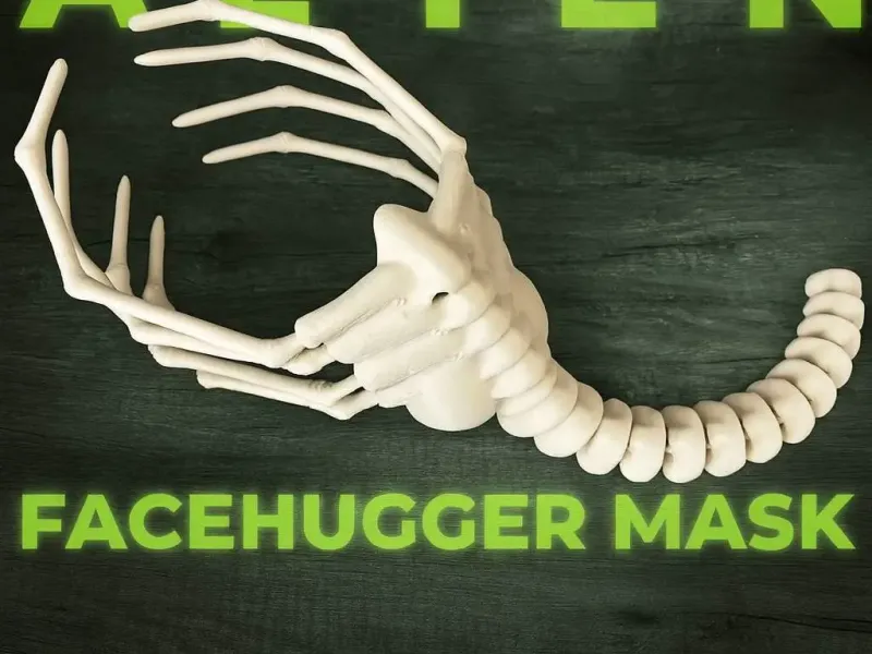 ALIEN FACEHUGGER MASK!