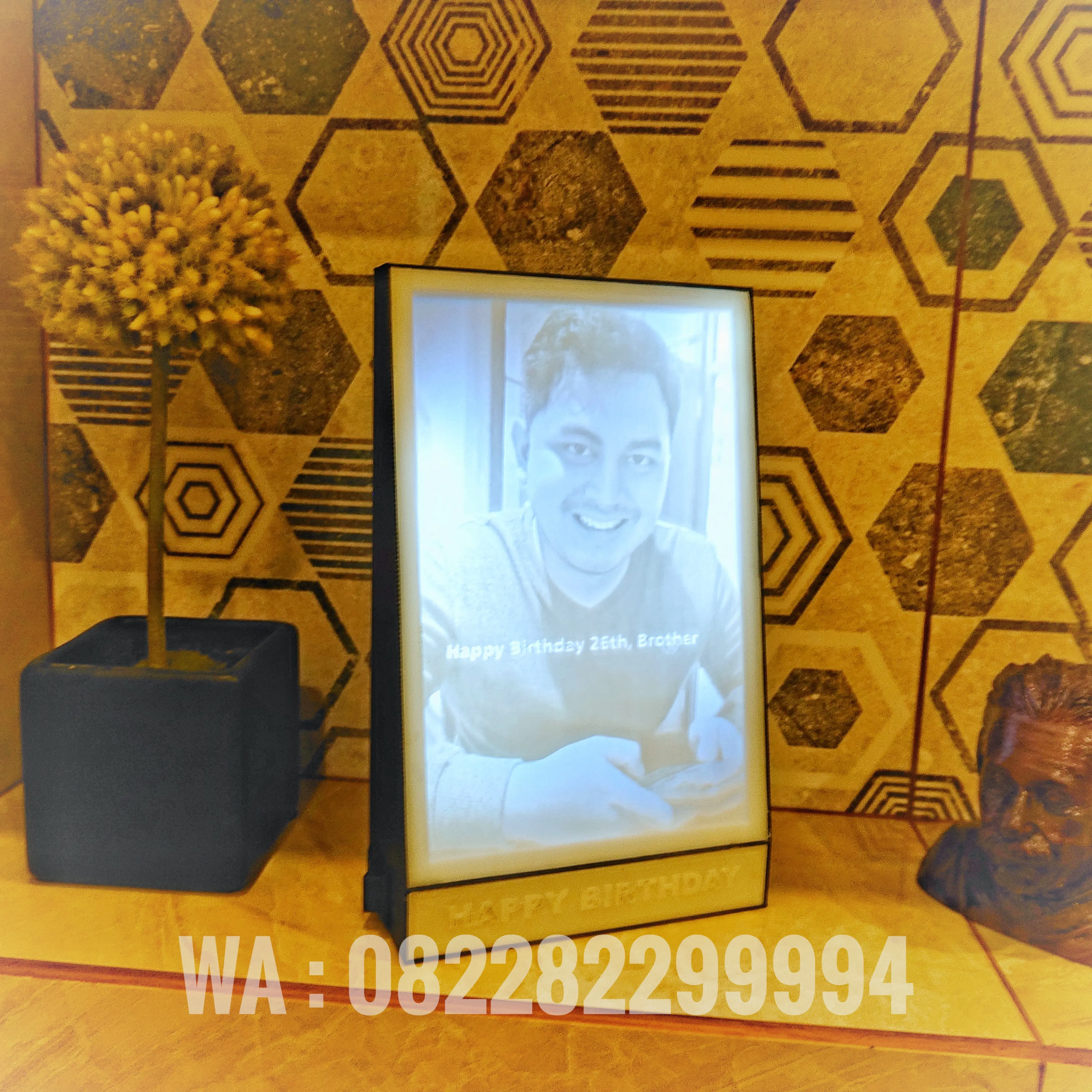 Cover Box Lithophane Light 150 mm x 100 mm