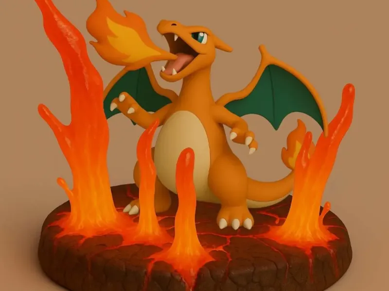Pokemon battle style - Charizard #006