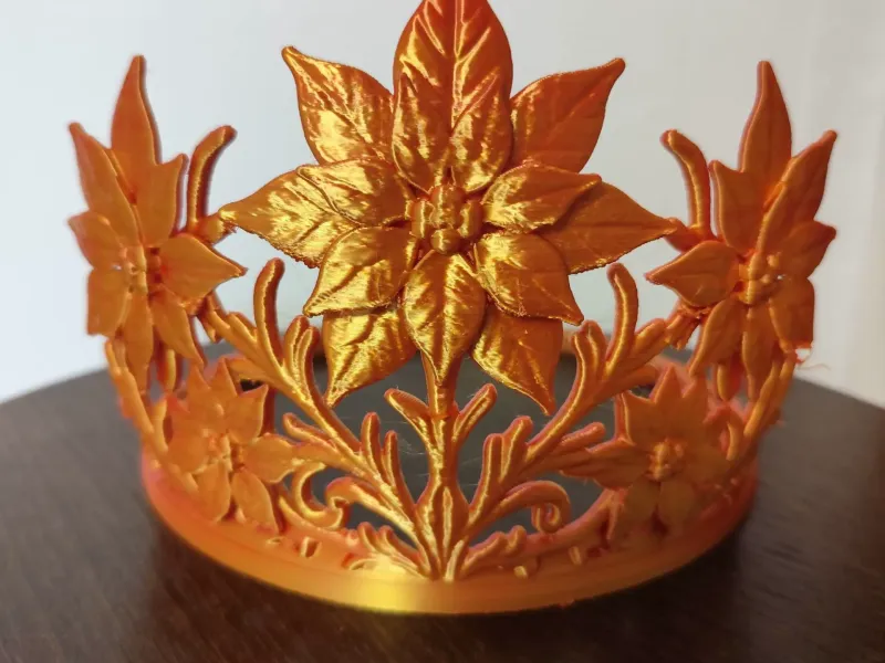 Aurelia’s Poinsettia Crown