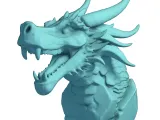 Dragon Head 3D Model-7