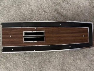 Middle console for dodge charger 1970